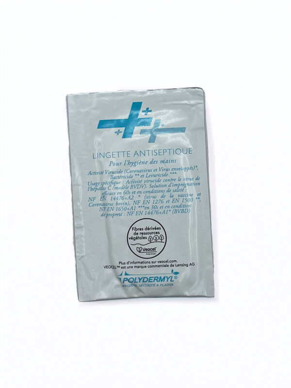 Lingettes antiseptiques Polydermyl  - Conditionnement par 1000