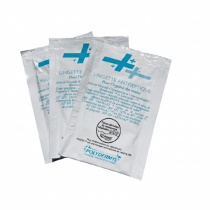 Lingette antiseptique Polydermyl® – Hygiène des mains- conditionnement par 1000